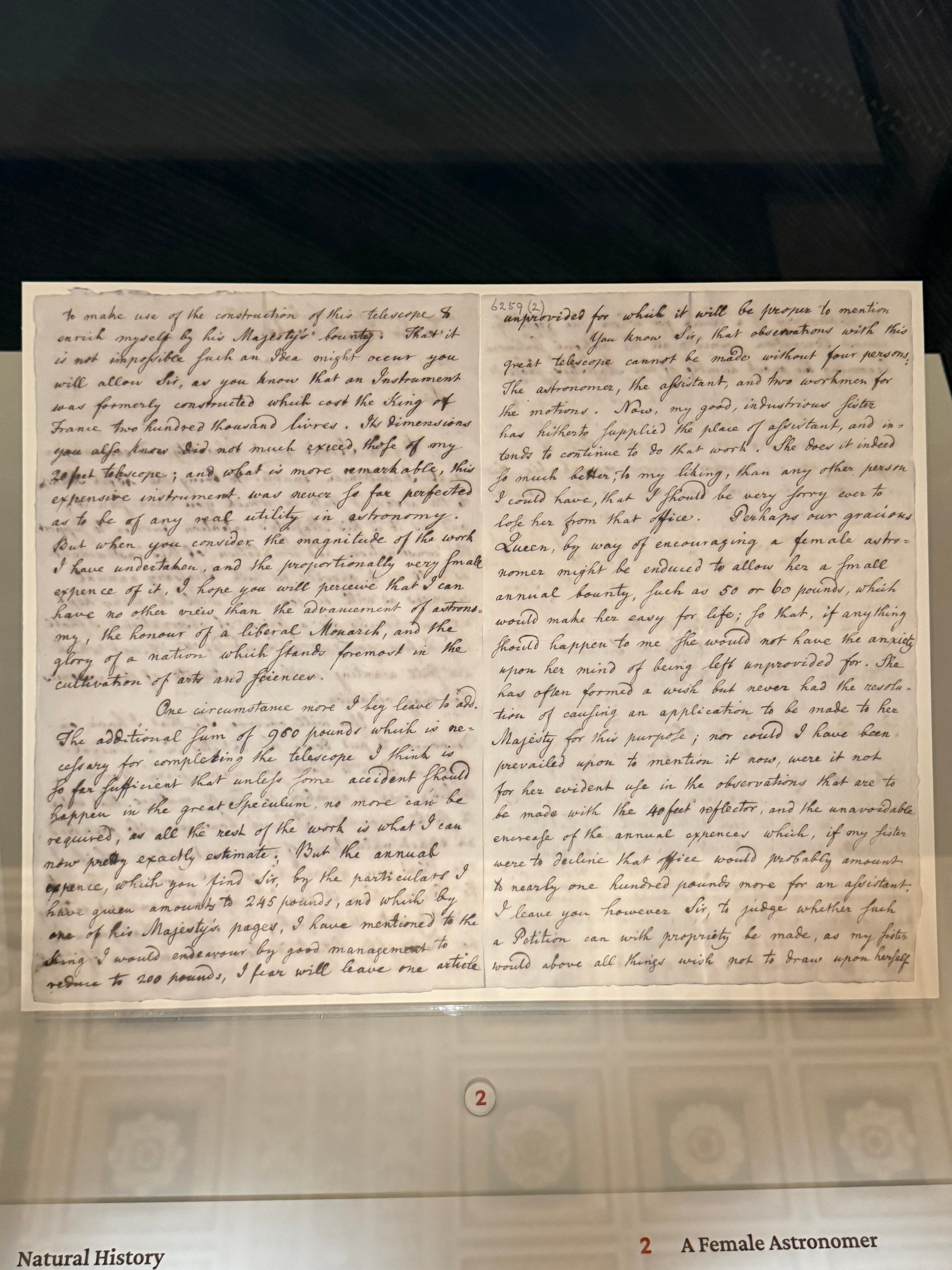 Handwritten cursive document